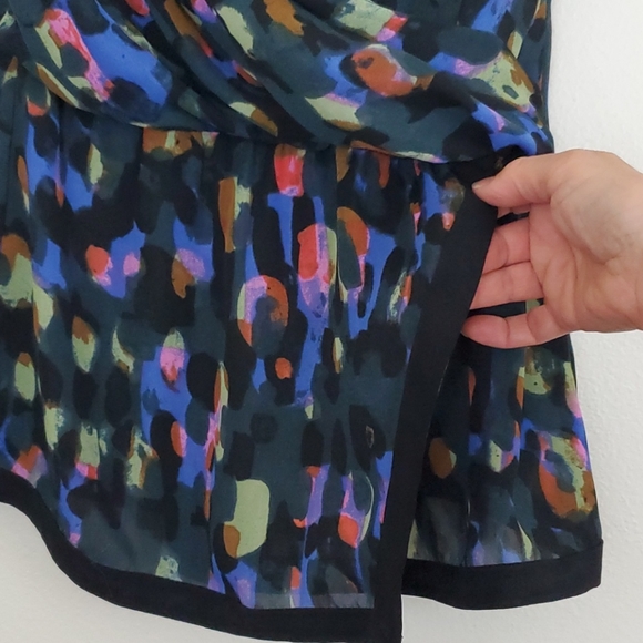 Cabi Multicolored Artsy Print Sleeveless Top XS - Picture 5 of 12